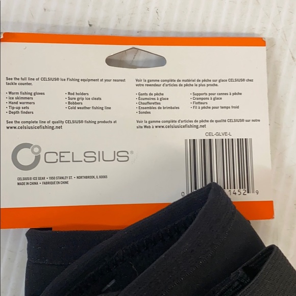 Celsius size large fleece lined insulated gloves - Picture 5 of 7